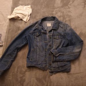Dark wash jean jacket